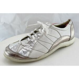 Hush Puppies Women Size‎ 10 EW Gray Fashion Sneakers Leather H500144